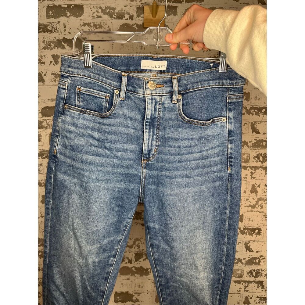 Loft | women highrise skinny denim jeans